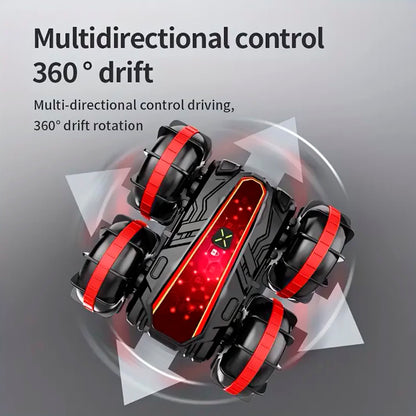 CARRO CONTROL STUNT 2 EN 1 ANFIBIO CX-85
