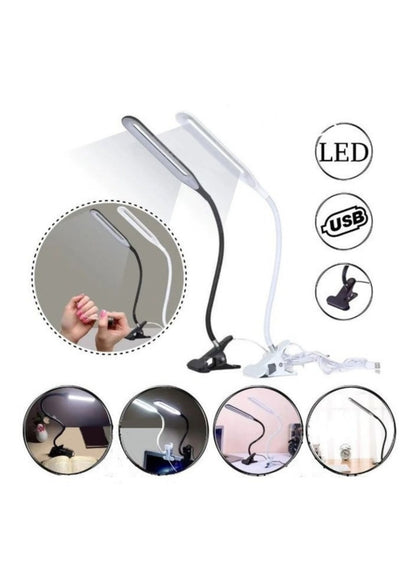 Lampara De Escritorio Flexible Con Pinza