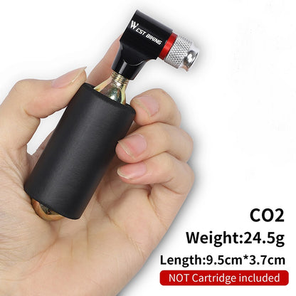 Mini Bomba Inflador Neumatico Instantaneo De Bicicleta Co2