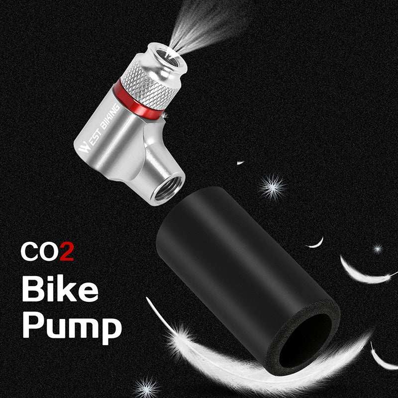 Mini Bomba Inflador Neumatico Instantaneo De Bicicleta Co2